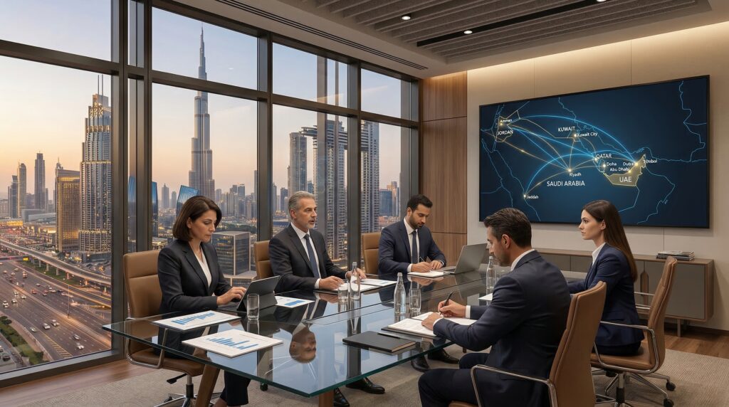 UAE defense consulting strategy session — Mourani Consulting Dubai